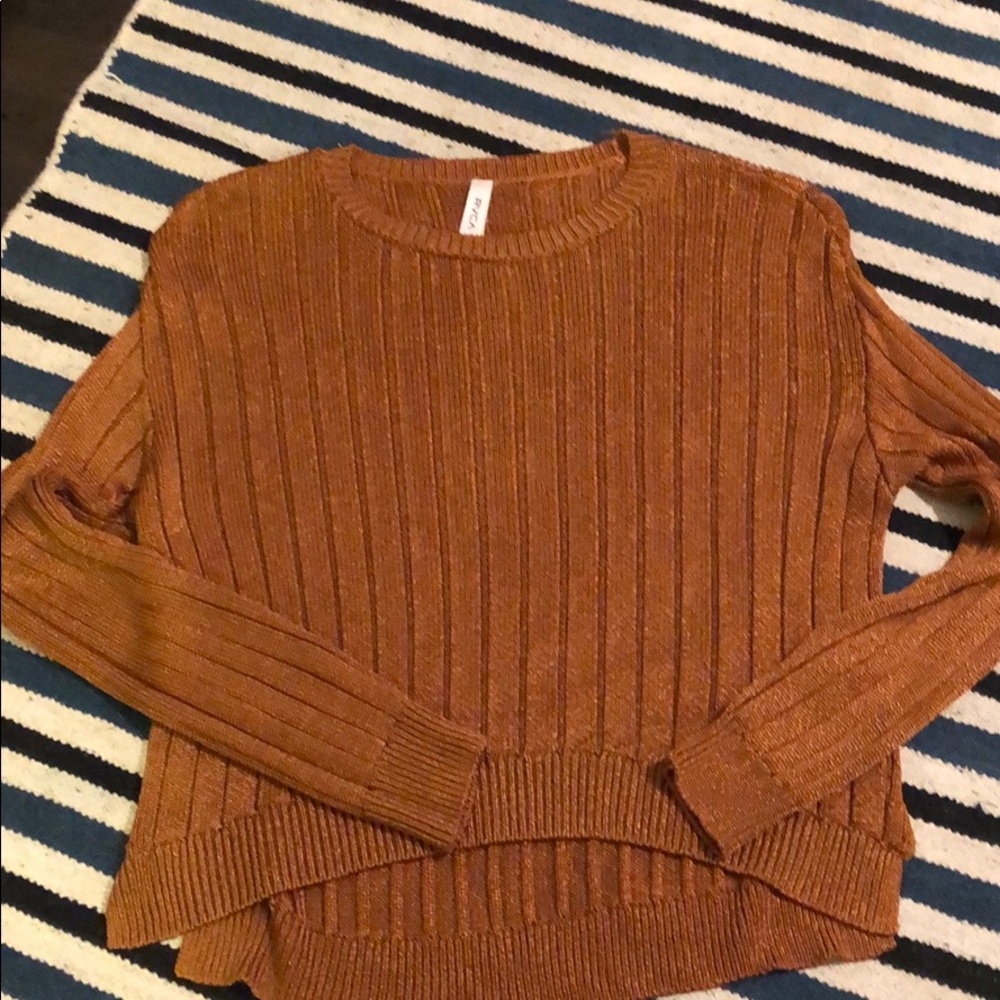 Lightweight gold sweater